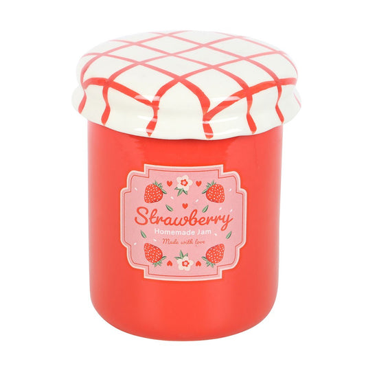 PRE-ORDER Strawberry Jam Jar Oil Burner & Wax Warmer