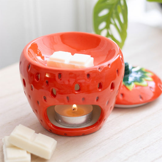 Strawberry Ceramic Oil Burner