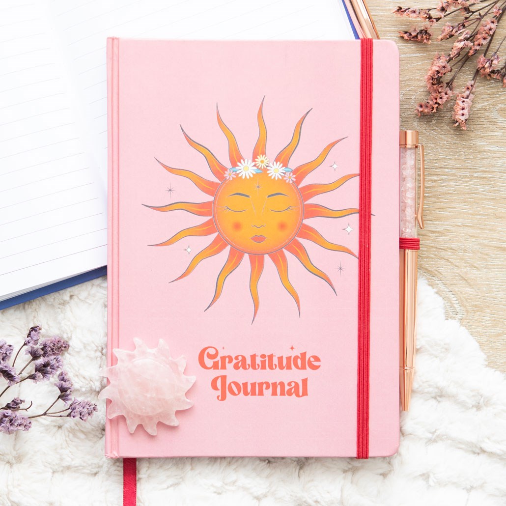 The Sun Dream Journal with Rose Quartz Pen
