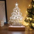 Personalised Christmas Tree LED Light