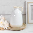 Speckled Vase with Handle