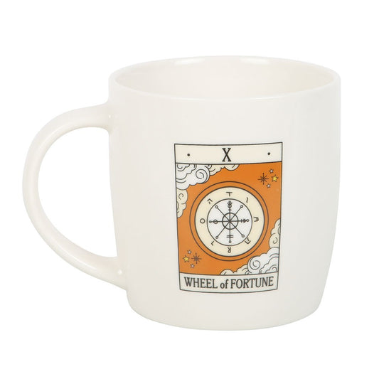 Wheel Of Fortune Vintage Tarot Mug