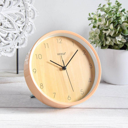 Wood Effect Alarm Clock -  Picture Perfect Interiors