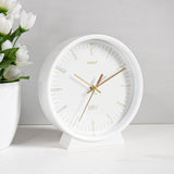 White Alarm Clock -  Picture Perfect Interiors