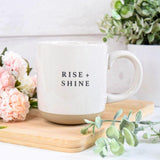Rise & Shine Stoneware Mug -  Picture Perfect Interiors