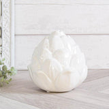 White Ceramic Artichoke -  Picture Perfect Interiors