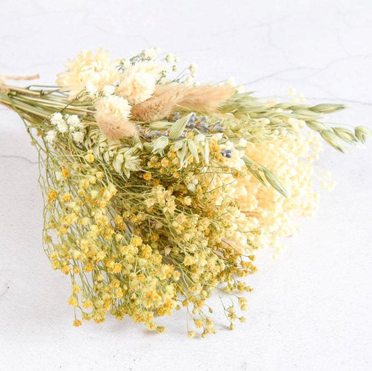 Mini Dried Natural Flower Bouquet -  Picture Perfect Interiors