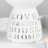 Love Matt Ceramic Tealight Burner -  Picture Perfect Interiors