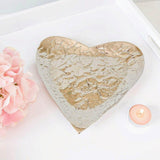 Embossed Silver Heart Tray -  Picture Perfect Interiors