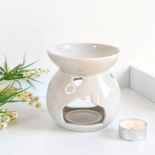 Cutout House Oil Burner -  Picture Perfect Interiors