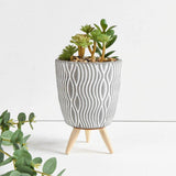 Faux Succulent Scandi Planter Pot -  Picture Perfect Interiors