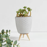 Faux Succulent Scandi Planter Pot -  Picture Perfect Interiors