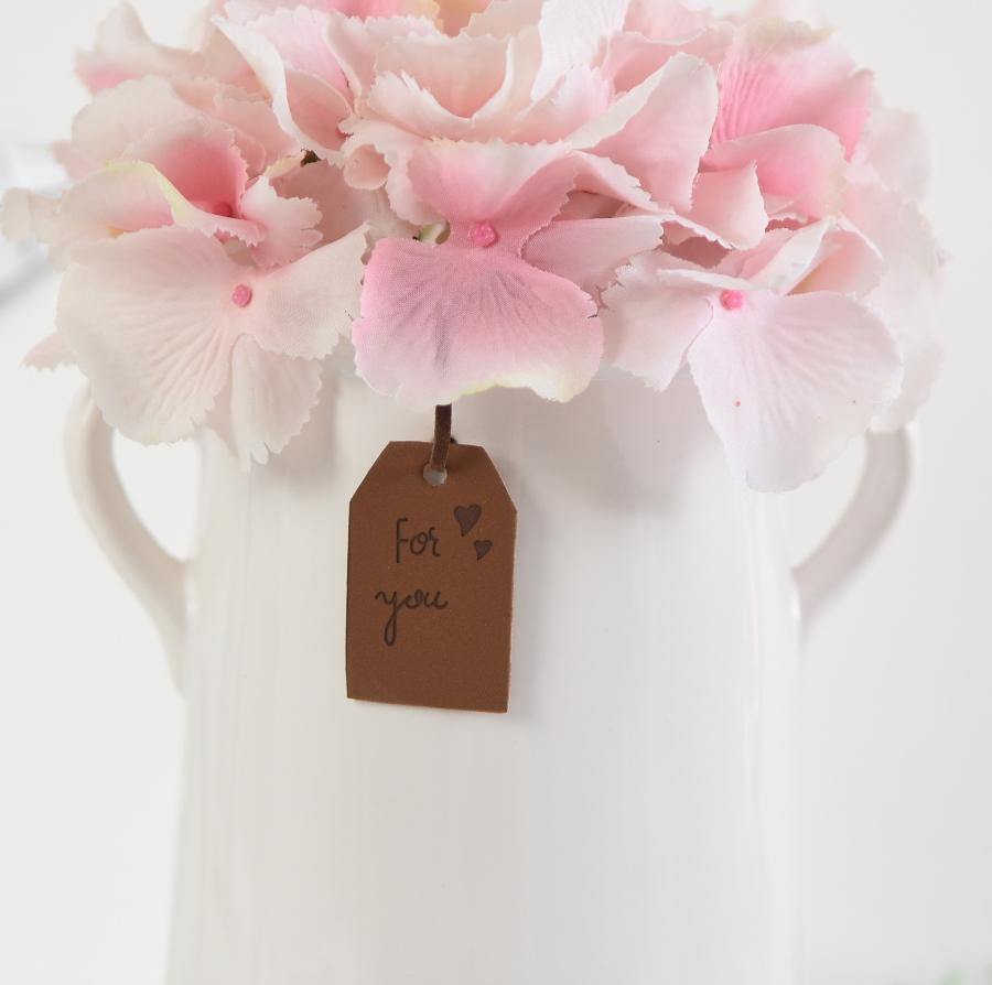 For You White Ceramic Pot -  Picture Perfect Interiors