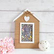 Rustic House Hanging Photo Frame 6" x 4" -  Picture Perfect Interiors