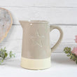 Grey Star Embossed Jug -  Picture Perfect Interiors