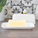 Bee Ceramic Butter Dish