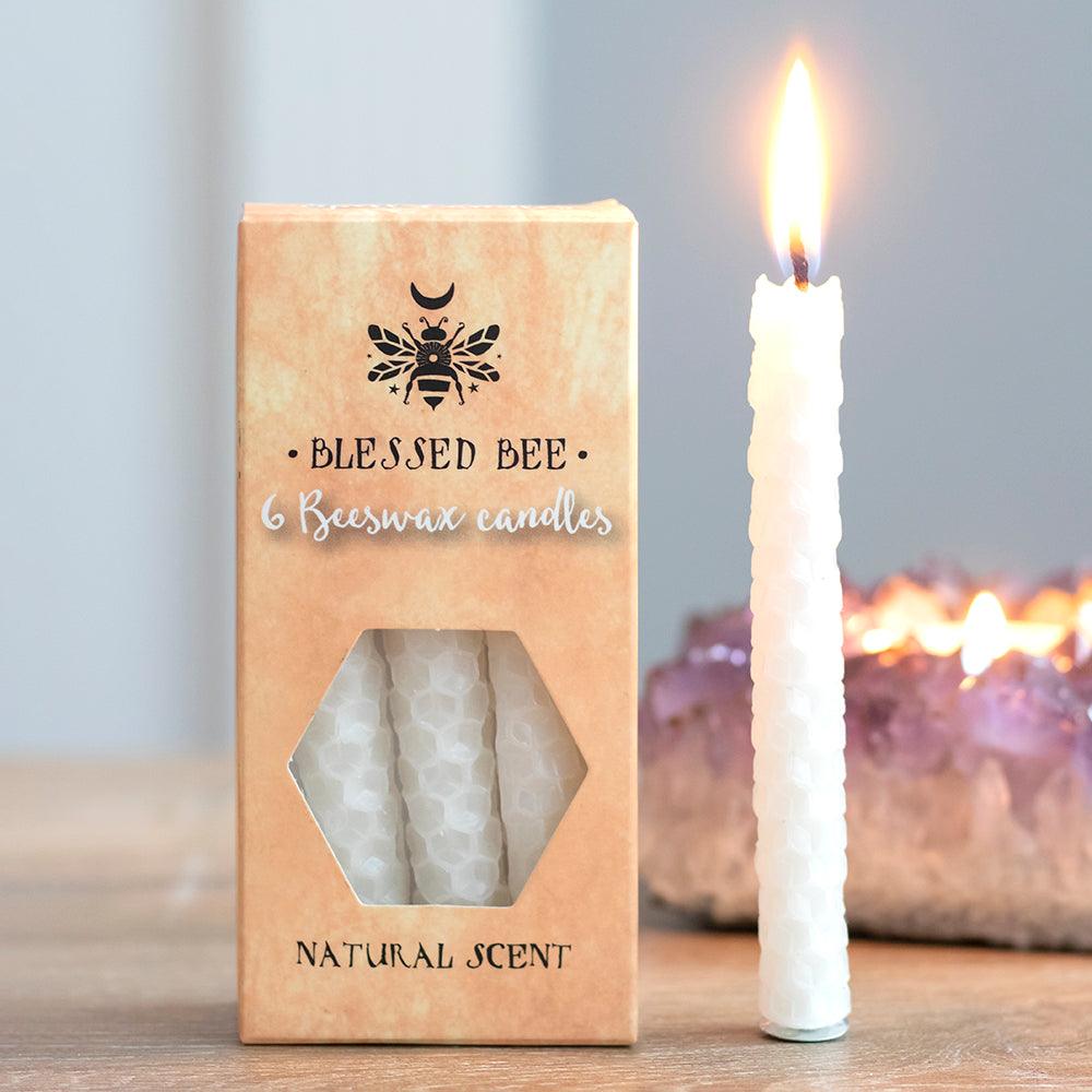 Set of 6 Beeswax Candles -  Picture Perfect Interiors