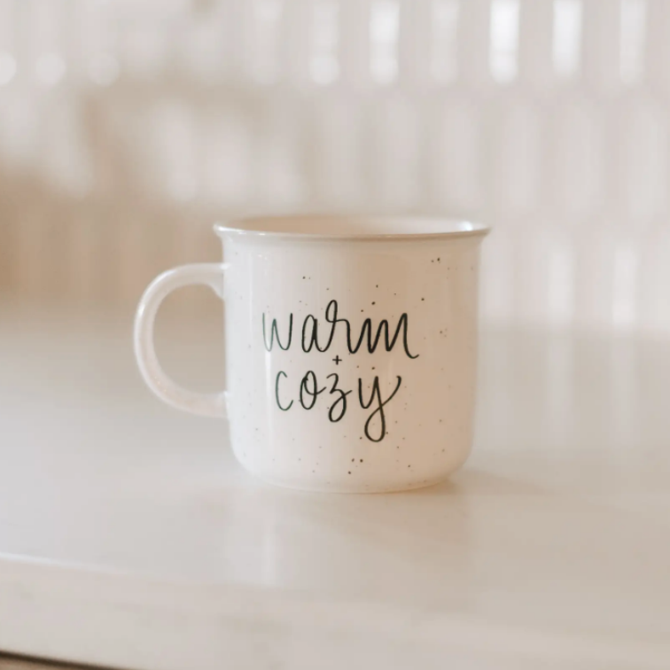 Warm & Cozy Speckled Mug