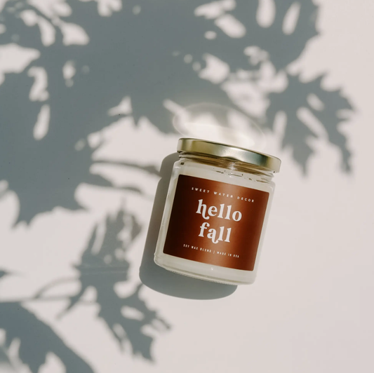 Hello Fall Scented Candle
